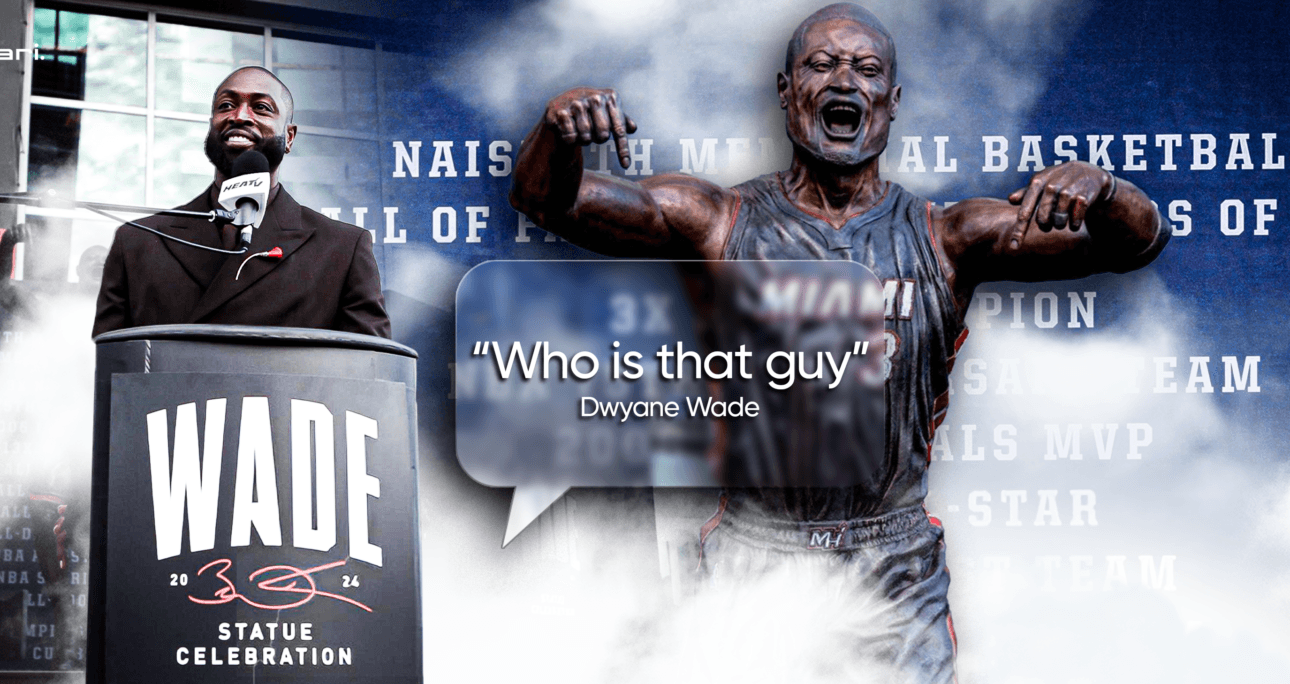 MIAMI HEAT BIKIN PATUNG DWYANE WADE TAPI KOK….