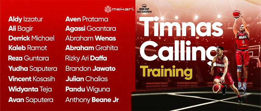 Semangat Tinggi Menuju FIBA Asia Cup 2025! 🇮🇩🔥
